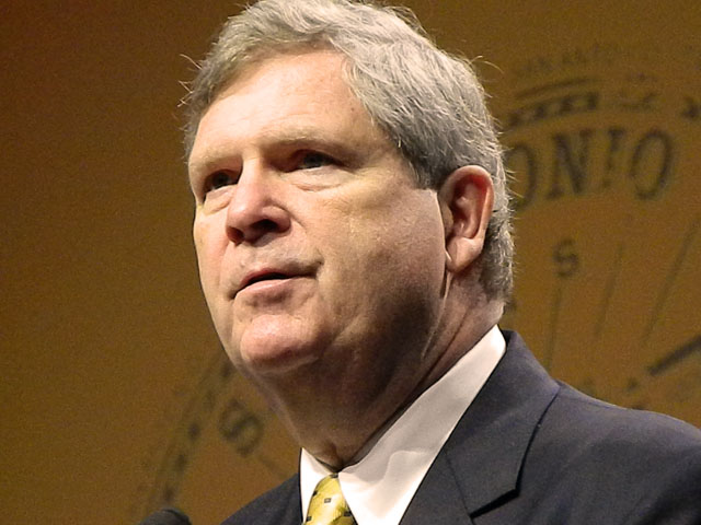 Agriculture Secretary Tom Vilsack criticized arbitrary cuts in farm programs, but is obligated to impose automatic sequestration ordered by the Budget Control Act of 2011. (DTN file photo by Chris Clayton)